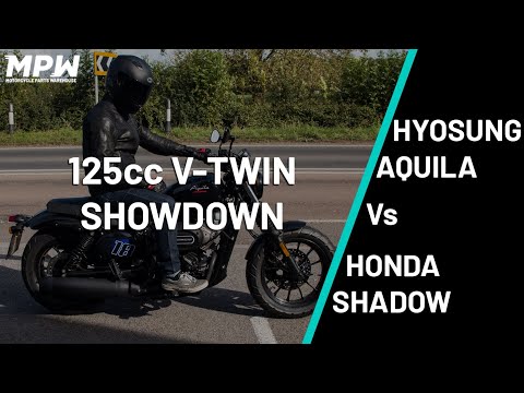 Hyosung Aquila Vs Honda Shadow - The 125cc V-Twin Showdown