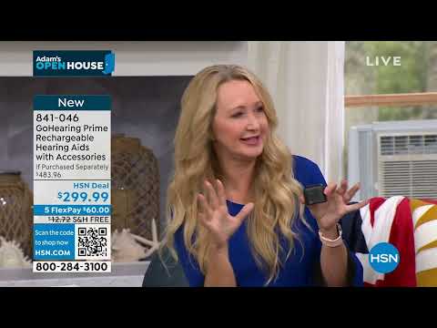 GoHearing Prime Rechargeable Hearing Aids with Accessori...