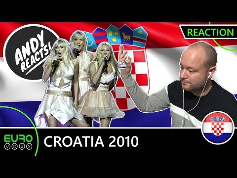 ANDY REACTS! Croatia Eurovision 2010 (Feminnem) REACTION!