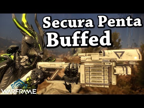 Warframe | Secura Penta [Buffed] (3 Forma Build)