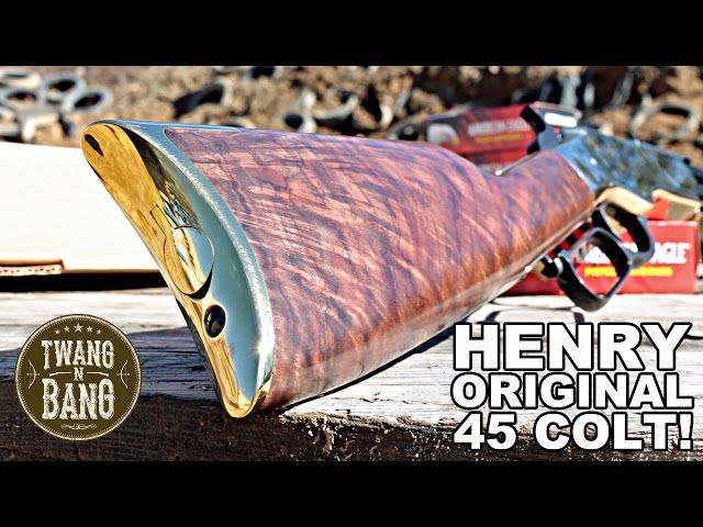 TWANGnBANG Reviews the New Original Henry .45 Colt