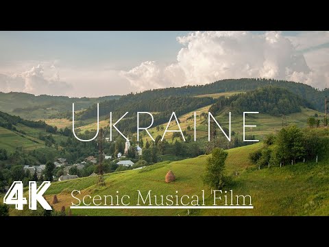 Ukraine 4K - Scenic Relaxation Film with Calming Music