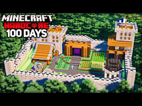 I Survived 100 Days in Minecraft’s HARDEST Mod