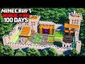 I Survived 100 Days In Minecraft S HARDEST Mod