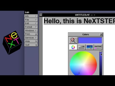 OS X's Grandfather - A Brief Tour of NeXTSTEP - Software Showcase