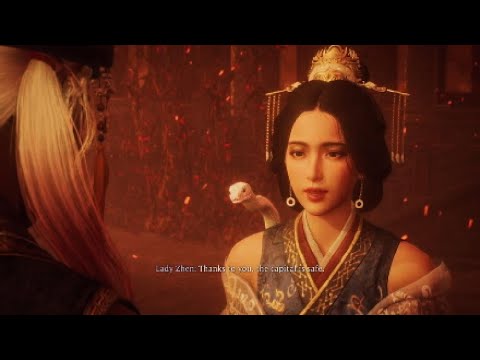 Wo Long Fallen Dynasty Lady Zhen's Divine Beast Anime Cutscene Tengshe Guardian Spirit
