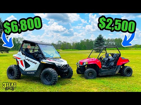 Is the ALL NEW Polaris RZR 200 really that much better than the RZR 170? Kids Youth UTV Comparison