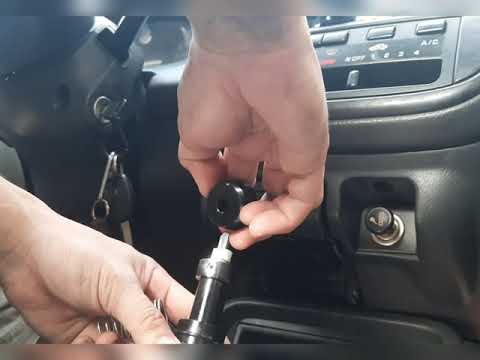 Automatic shifter replaced with after market universal shifter easy! 2000 Honda civic A/T