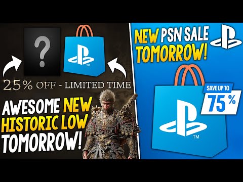 AWESOME NEW HISTORIC LOW PSN DEAL TOMORROW + NEW PSN SALE AND LAST CHANCE PSN NEW YEAR SALE DEALS!