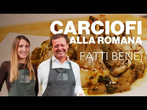 IL VERO SAPORE DEI CARCIOFI ALLA ROMANA - 🔥🍽️🇮🇹
