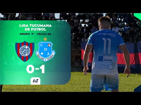 RESUMEN: San Lorenzo de Santa Ana 0-1 Deportivo Aguilares | Fecha 6 - Liga Tucumana de Fútbol 