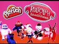 RUDOLPH THE RED NOSED REINDEER Toys With Santa Claus Rudolph Play Doh Fun Toy Video