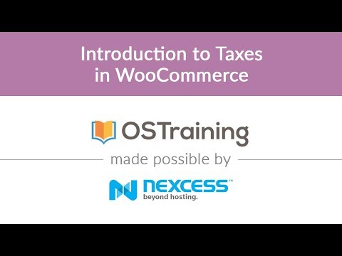 WooCommerce Lesson 23 Introduction to Taxes in WooCommerce