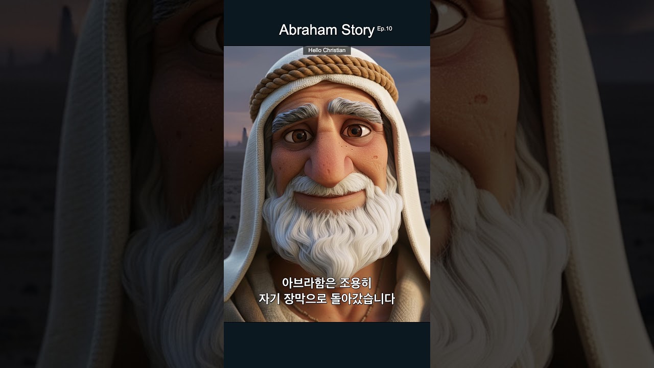 🇰🇷 [KOR] 성서 이야기 – 아브라함(10) 아브라함의 중보기도