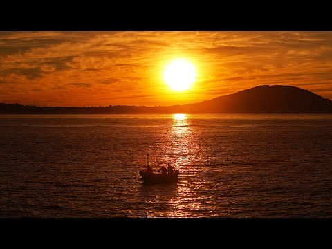 Amanecer entre redes en Piriápolis, Maldonado, Uruguay.