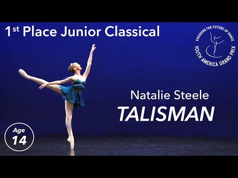 1st Place Winner Natalie Steele Age 14 - Talisman - YAGP San Diego USA Semi-Final Ballet Competition