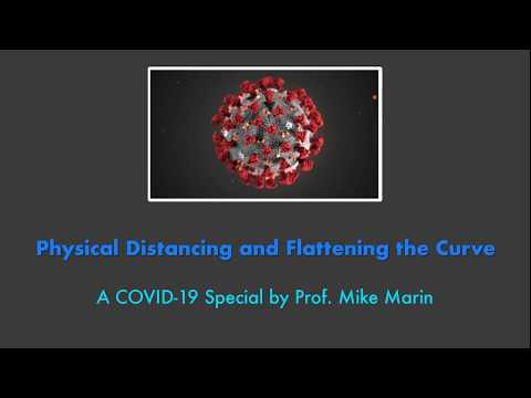 A COVID-19 Special: Social Distancing and Bending the Curve with R