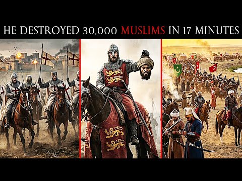 When Richard the Lionheart CRUSHED 30,000 Muslims in 17 Minutes — The Charge That Broke Saladin
