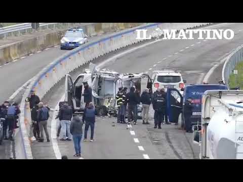 Assalto a portavalori e sparatoria sulla Lecce-Brindisi