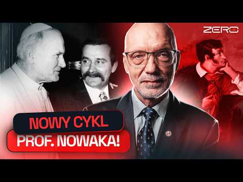 WAŁĘSA BOHATEREM, JAN PAWEŁ II ANTYBOHATEREM? PROF. NOWAK ZAPRASZA NA NOWY CYKL