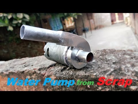 How to make Powerful 12V DC Water Pump