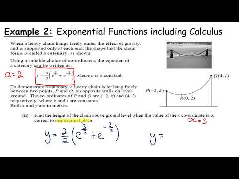 LCHL - Exponential Functions including Calculus