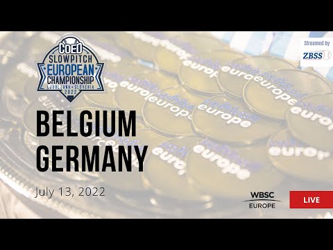 12 Coed Slowpitch European Championship - Belgium VS Germany