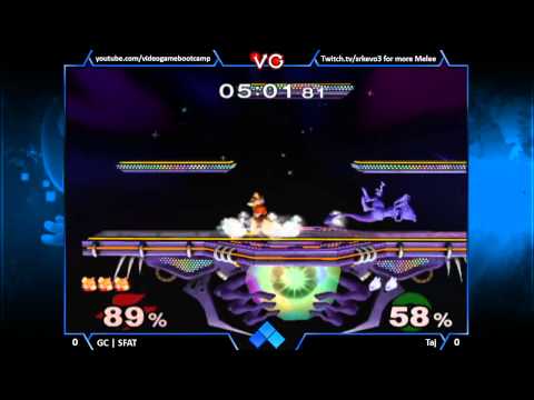 Evo 2K13 - Taj (Mewtwo Marth) Vs GC | SFAT (Fox) SSBM Semi Finals Bracket - Smash Bros Melee