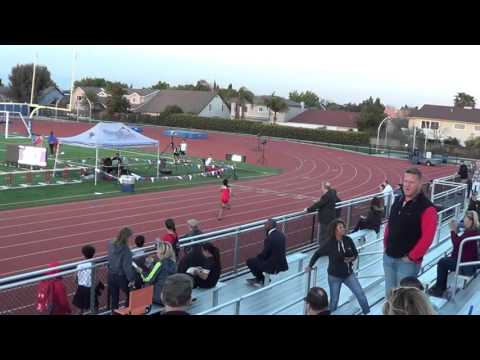 JVG 200m vs Servite & Rosary 3-9-16 - Los Alamitos Girls