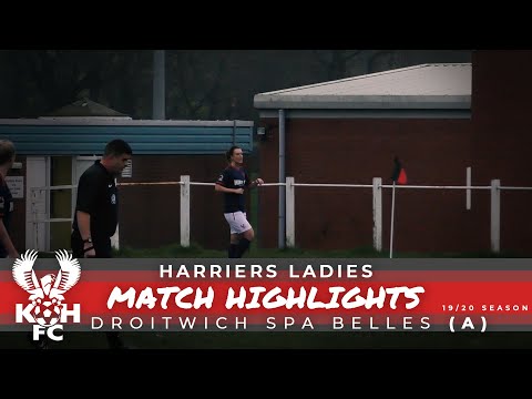 Ladies Highlights: Droitwich Spa Belles 0-12 Harriers 24/11/19