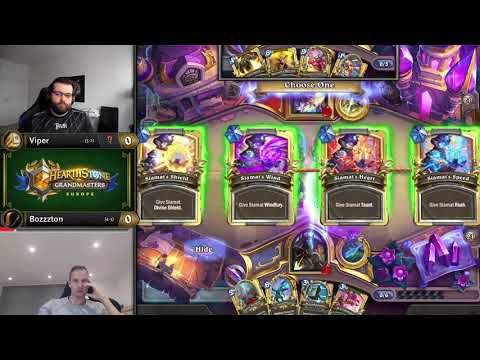 Viper vs Bozzzton - Group A Initial - Hearthstone Grandmasters Europe 2020 Season 1 - Week 3