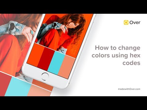 How To Change Colors Using Hex Codes