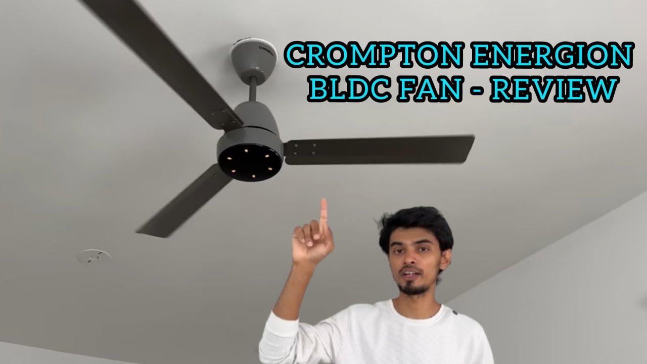 Crompton Energion Niteo| sleek fan that saves energy