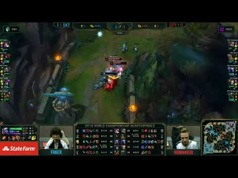 SKT Khan baits Vizicsacsi - Worlds 2019