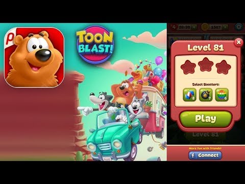 Toon Blast Level 81 HD 1080p