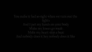 Nobody Does it Like You- Shawn Desman (lyrics on screen)