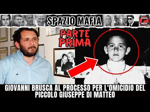 Giovanni Brusca al processo per l'omicidio del piccolo Giuseppe Di Matteo