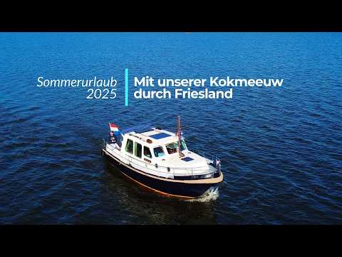 Urlaub 2025 - Mit unserem Boot durch Friesland (Teil 1)