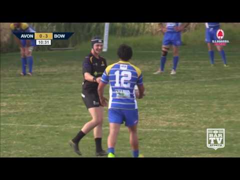 2017 IDRU Round 14 Feature Match - Avondale Wombats Vs Bowral