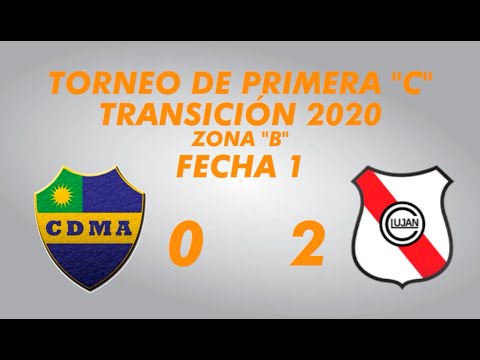 Primera C Transición 2020 - 2º Ascenso Zona B - Fecha 1 - Alem 0 Luján 2 - Resumen