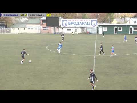 Liga mladjih kadeta 10.kolo: FK "BRODARAC" - FK "PARTIZAN" 