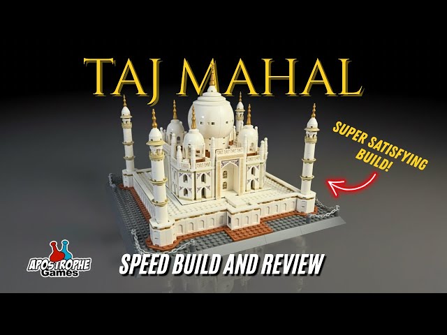 Vídeo relacionado con Apostrophe Games Conjunto de Bloques de Construcción Taj Mahal