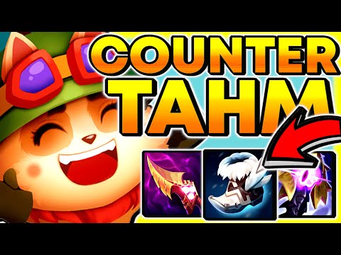 TEEMO vs TAHM KENCH TOP - HOW TO PRESS YOUR LEAD & GET FREE LP #teemo #leagueoflegends #394