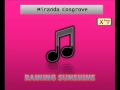 Raining Sunshine Miranda Cosgrove