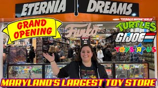 The Grand Opening at ETERNIA DREAMS (Maryland's Largest Toy Store) TOYS AND GAMES - SNES Pick Ups!