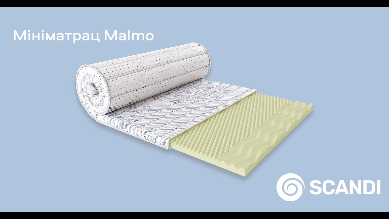 Мініматрац скручений Malmo 70x190