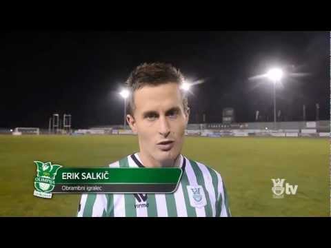 Erik Salkič, izjava po tekmi Rudar Velenje - Olimpija Ljubljana 0:1, 20. krog 1. SNL (25.11.2012)