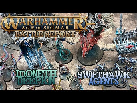Warhammer: Age of Sigmar Battle Report - Swifthawk Agents vs. Idoneth Deepkin