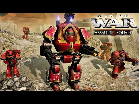 WARHAMMER 40K CINEMATIC BATTLE - Blood Angels vs Black Legion's Invasion (4K)