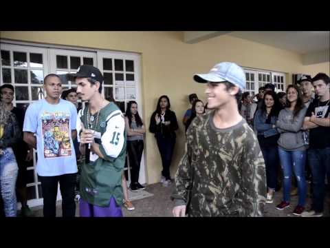 Kavic e Majin vs Greg Fiasko e Drope - 1 fase - 3° Batalha da Quadrinha - Jaraguá do Sul - 2017